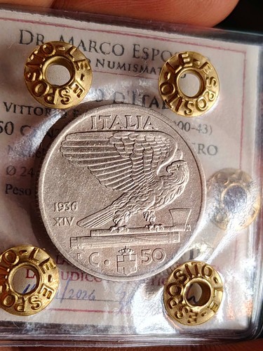 Raro centesimi 1936 - 50,