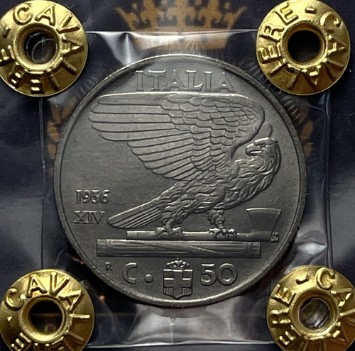 Centesimi impero 1936 - 50,