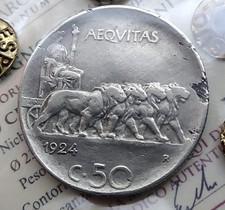 MONETA REGNO V.E.III 50