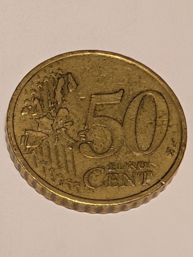 Moneta rara francese 50 - rf, da