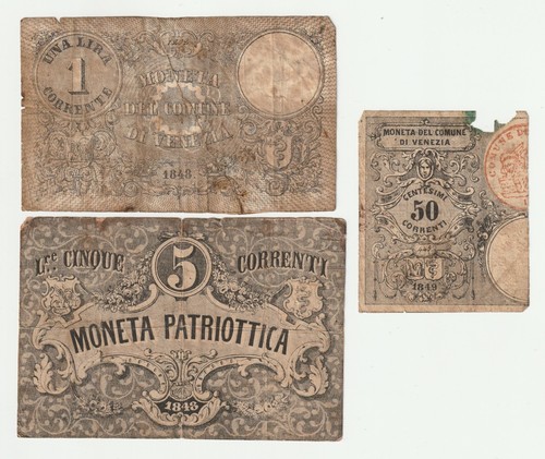 Venezia lotto banconote - venezia, 3