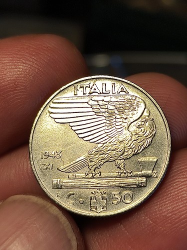 Centesimi 1943 xxi - xxi, "impero"