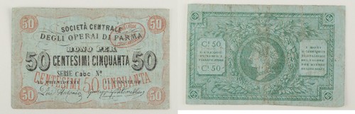 Biglietto fiduciario parma - biglietto,