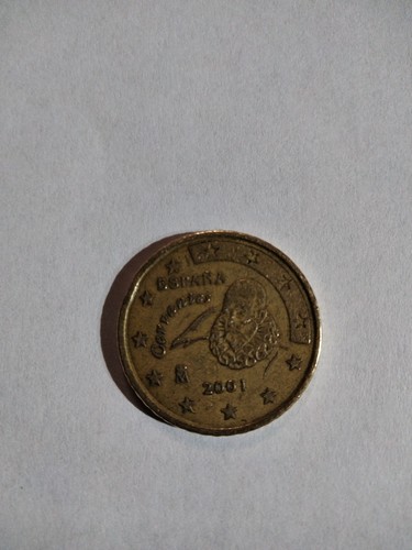 Centesimi del 2001 spagna - 50,