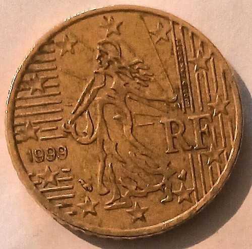Centesimi francia 1999 rara - 50,