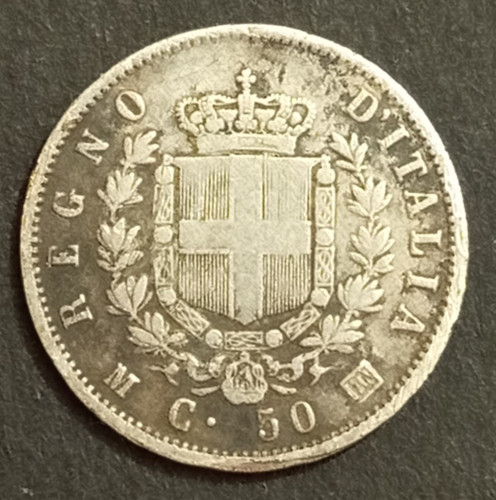 Centesimi 1863 milano m - 50,