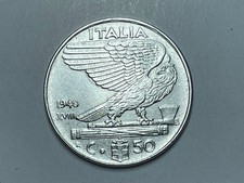 50 Centesimi - Italia -  1940